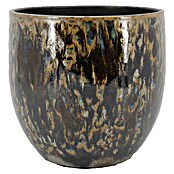 Floran Plantenpot Mason (Ø x h: 24 x 24 cm, Keramiek, Pauwblauw) | BAUHAUS