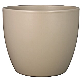 Floran Plantenpot Boule (Buitenmaat (Ø x h): 17,5 x 15 cm, Keramiek, Taupe)