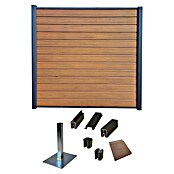 Set ograda sa priborom Co Extrusion  (180 x 195 cm, Smeđa, 19 -dij.) | BAUHAUS