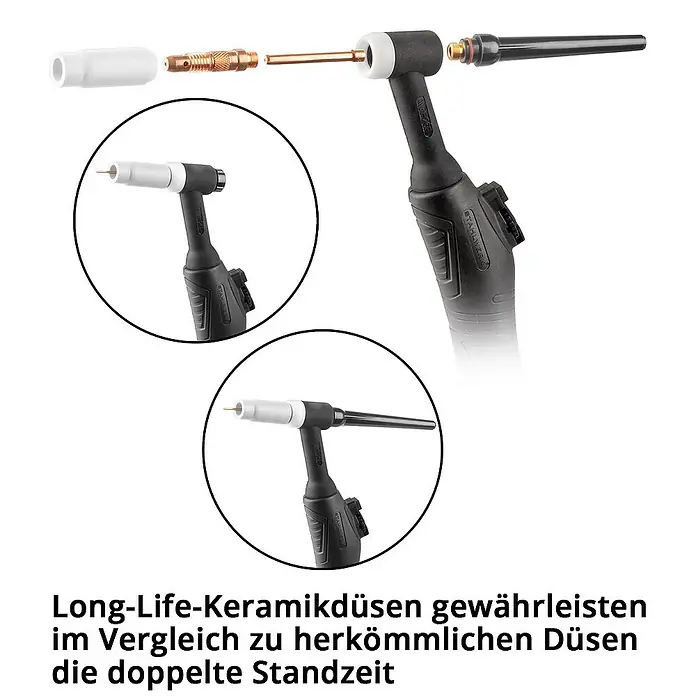 STAHLWERK Schweißzubehör-Set Verschleißteile-Set WP-26 WIG - 