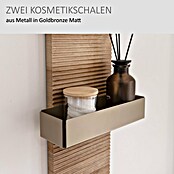 Camargue Marea Badregal (18 x 10,2 x 80 cm, Goldbronze) | BAUHAUS