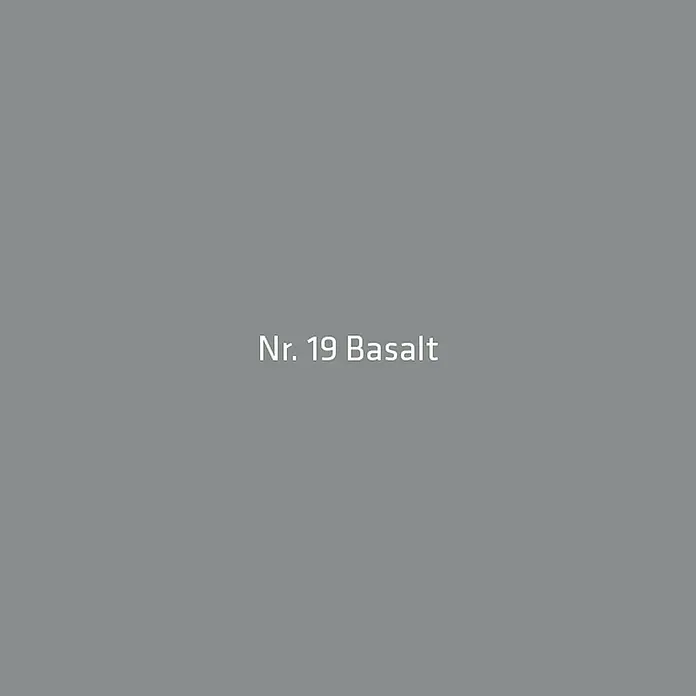PCI Silikon Nanosil - Basalt, 300 ml - Basaltgraue Farbprobe, Nr. 19.