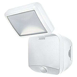 Osram LED-Sensor-Außenwandstrahler Single (4 W, L x B x H: 12,7 x 10,8 x 21,5 cm, Weiß, IP54)