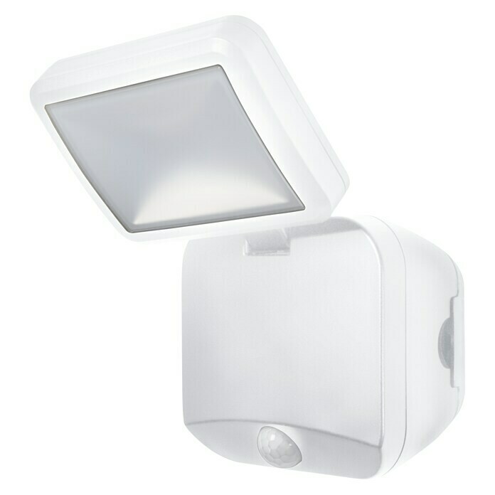 Osram Sensor-LED-Außenwandstrahler Single (4 W, Weiß, Mit Bewegungsmelder, 1-flammig)