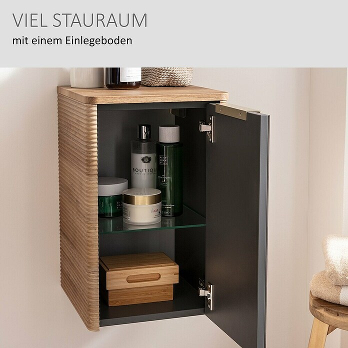 Camargue Marea Unterschrank (31 x 34,5 x 49,4 cm, DIN Anschlag: Rechts, Goldbronze) | BAUHAUS