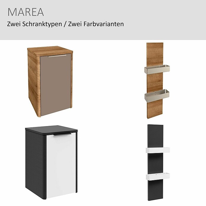Camargue Marea Unterschrank (31 x 34,5 x 49,4 cm, DIN Anschlag: Rechts, Goldbronze) | BAUHAUS