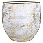 Floran Plantenpot Madeira (Buitenmaat (Ø x h): 20 x 20 cm, Keramiek, Goud) | BAUHAUS