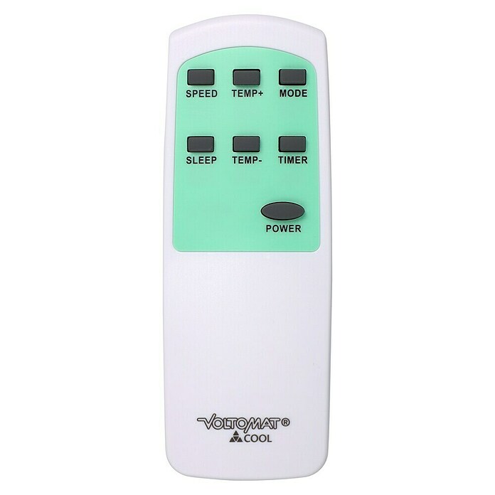 Voltomat Mobiles Klimagerät 9.000 BTU (2 600 W, Raumgröße: 18 m² - 32 m², Weiß/Schwarz) | BAUHAUS