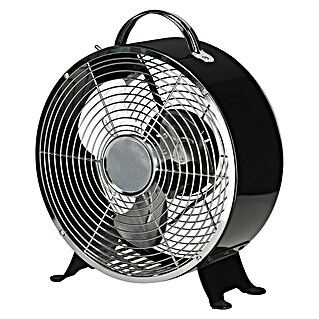 Voltomat Namizni ventilator Retro (Barva: Črna, Premer: 25 cm)
