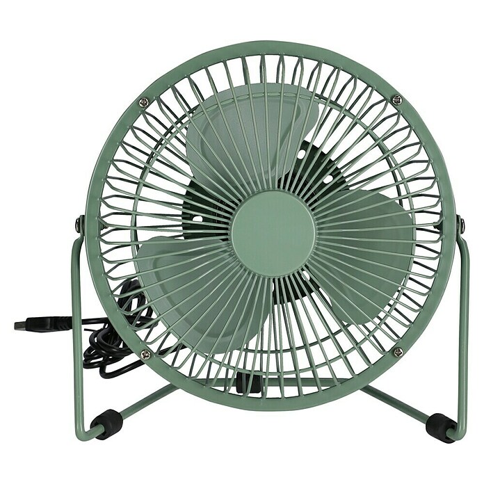 Voltomat USB ventilator Mini  (Zelena, 18 cm) | 3443 - Tisch/Standventilatoren QM | CBLB - Ventilatoren Qualitätsmarke | CBL - Ventilatoren | CB - Elektroinstallation | C - Elektro | BAUHAUS