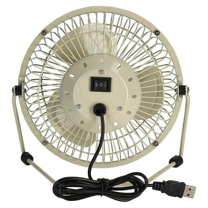 Voltomat USB ventilator Mini  (Bela, 18 cm) | 3443 - Tisch/Standventilatoren QM | CBLB - Ventilatoren Qualitätsmarke | CBL - Ventilatoren | CB - Elektroinstallation | C - Elektro | BAUHAUS