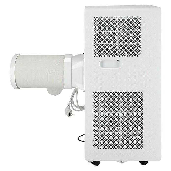 Voltomat Mobiele airconditioner 7.000 BTU (2.000 W, Grootte van de ruimte: 10 m² - 17 m², Wit/Zwart) | BAUHAUS