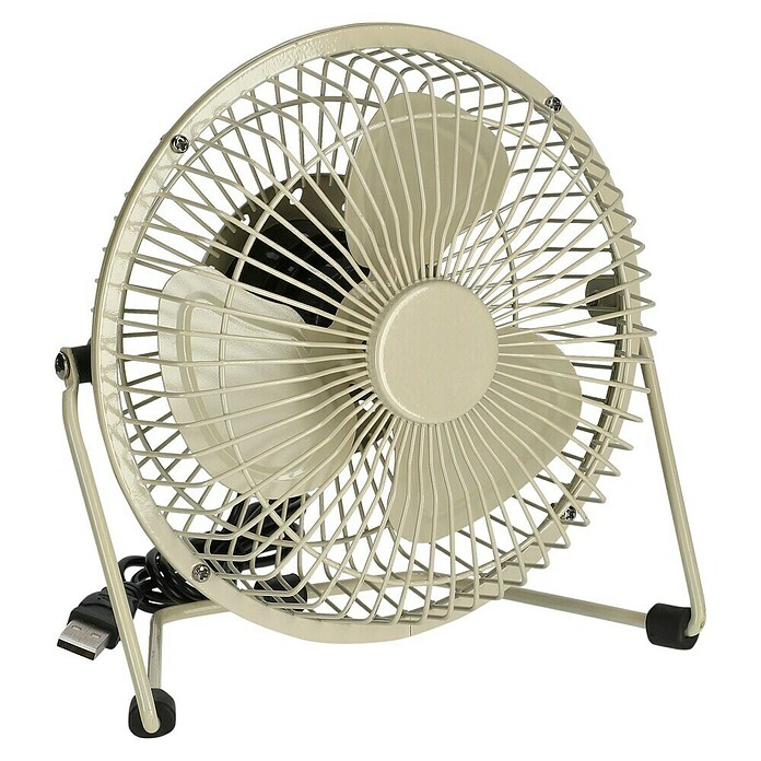 Voltomat USB ventilator Mini  (Bela, 18 cm) | 3443 - Tisch/Standventilatoren QM | CBLB - Ventilatoren Qualitätsmarke | CBL - Ventilatoren | CB - Elektroinstallation | C - Elektro | BAUHAUS