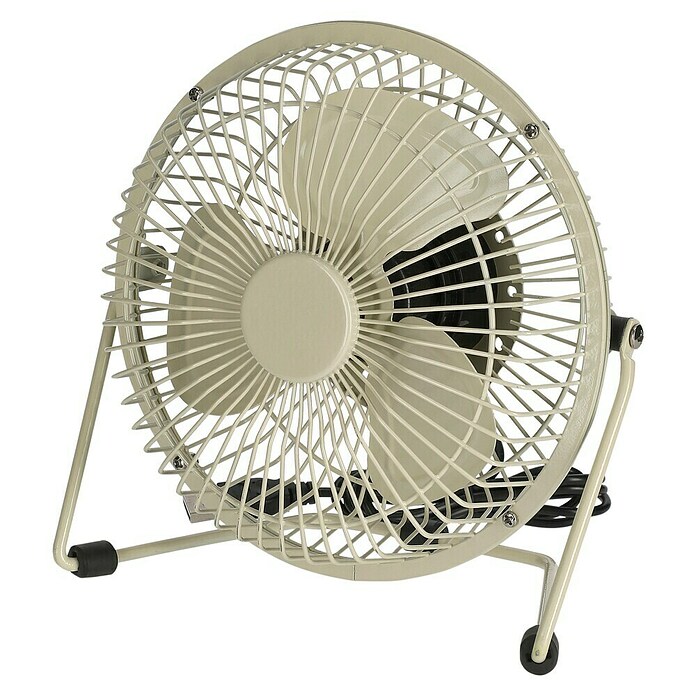 Voltomat USB ventilator Mini  (Bela, 18 cm) | 3443 - Tisch/Standventilatoren QM | CBLB - Ventilatoren Qualitätsmarke | CBL - Ventilatoren | CB - Elektroinstallation | C - Elektro | BAUHAUS
