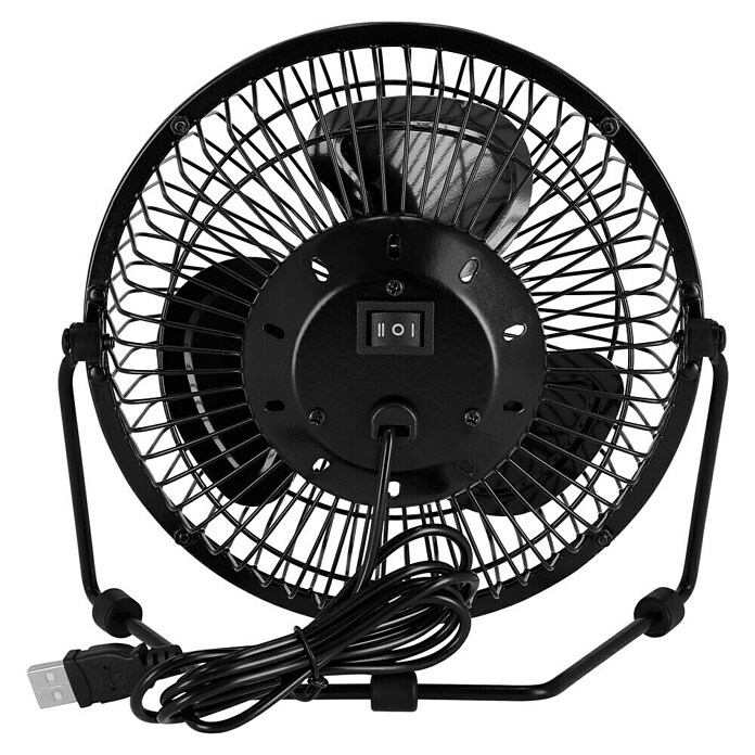 Voltomat USB ventilator Mini  (Črna, 18 cm) | 3443 - Tisch/Standventilatoren QM | CBLB - Ventilatoren Qualitätsmarke | CBL - Ventilatoren | CB - Elektroinstallation | C - Elektro | BAUHAUS