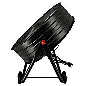 Voltomat Ventilador de suelo Industrial con ruedas (330 W, Negro, 60 cm) | BAUHAUS