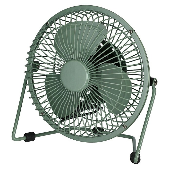 Voltomat USB ventilator Mini  (Zelena, 18 cm) | 3443 - Tisch/Standventilatoren QM | CBLB - Ventilatoren Qualitätsmarke | CBL - Ventilatoren | CB - Elektroinstallation | C - Elektro | BAUHAUS