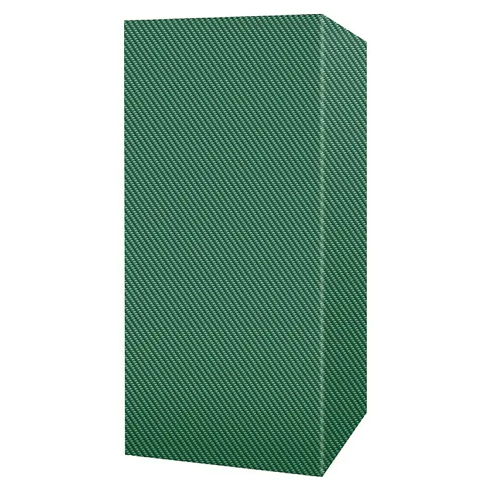 Pura Vida Grill-Schutzhülle Supreme Räuchergrill - L x B x H: 80 x 50 x 130 cm, Polyethylen, Polypropylen, 160 g/m², Grün - Dunkelgrüne Box mit diagonaler Webstruktur.