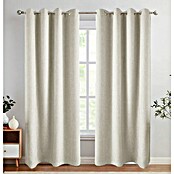 Visillo para ventana Lille Set de 2 uds (An x Al: 140 x 260 cm, 100% poliéster, Blanco, 2 ud.) | BAUHAUS