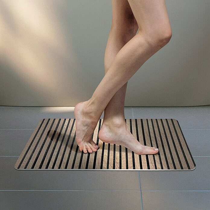 Spirella Alfombra Diatomita (Tessa, 39 x 60 cm, Materia mineral) | BAUHAUS