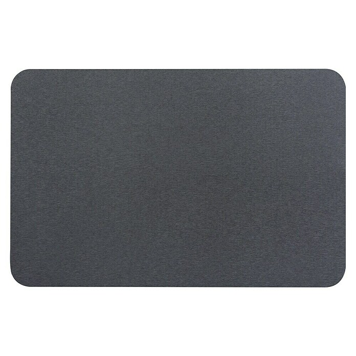 Spirella Alfombra Diatomita (Gris oscuro, 39 x 60 cm, Materia mineral) | BAUHAUS