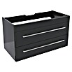Camargue Stella Badmöbel-Set G12G21 (Gesamtbreite Badmöbel: 100 cm, Grafit, Hochglänzend, 3 -tlg.) | BAUHAUS