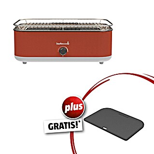Barbecook Elektrogrill (Grillfläche (B x T): 38,5 x 28,5 cm, 2,5 kW, Rot)