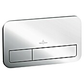 Villeroy & Boch O.novo Spülrandloses Wand-WC-Set (Mit WC-Vorwandelement & WC-Sitz, Ohne Beschichtung, Tiefspüler, Weiß/Chrom)