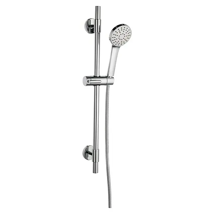 Support pommeau de douche avec raccordement HANSGROHE Fixfit Q noir mat
