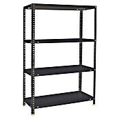 Simonrack Simonclassic Estantería metálica Comfort Superplus (Al x An x Pr: 150 x 110 x 30 cm, Capacidad de carga por balda: 90 kg, Número de baldas: 4 ud., Atornillado, Antracita) | BAUHAUS