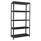 Simonrack Simonclassic Estantería metálica Comfort Plus (Al x An x Pr: 200 x 100 x 30 cm, Capacidad de carga por balda: 100 kg, Número de baldas: 5 ud., Atornillado, Antracita) | BAUHAUS