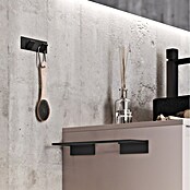 Toallero de barra Urban (Ancho: 30 cm, 1 brazo, Negro) | BAUHAUS