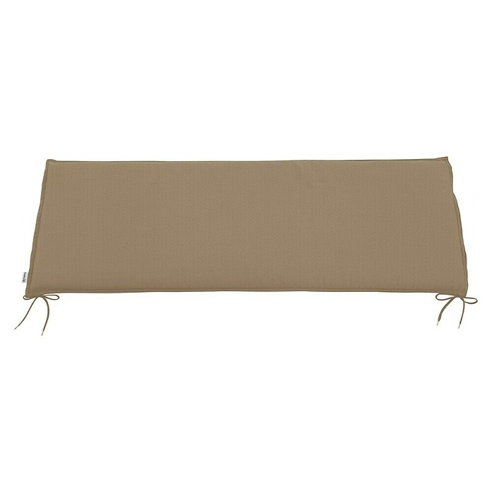 Doppler Bankauflage Life (4-er Bank, L x B x H: 180 x 45 x 4 cm, Polyester, Mokka) | BAUHAUS