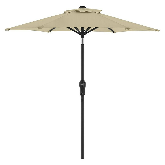 Doppler Balkonschirm rund Life Lift (Sand, Durchmesser Bespannung: 180 cm) | BAUHAUS