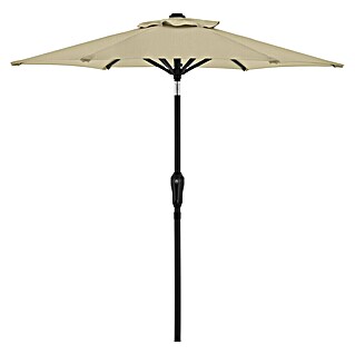 Doppler Balkonschirm rund Life 180 Lift (Natur, Durchmesser Bespannung: 185 cm)