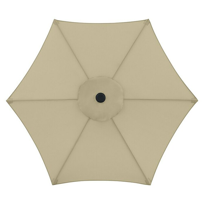 Doppler Balkonschirm rund Life Lift (Sand, Durchmesser Bespannung: 180 cm) | BAUHAUS