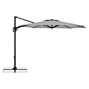 Doppler Ampelschirm rund Life 310 Side (Hellgrau, Durchmesser Bespannung: 310 cm) | BAUHAUS
