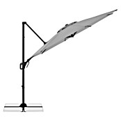 Doppler Ampelschirm rund Life 310 Side (Hellgrau, Durchmesser Bespannung: 310 cm) | BAUHAUS