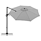 Doppler Ampelschirm rund Life 310 Side (Hellgrau, Durchmesser Bespannung: 310 cm) | BAUHAUS