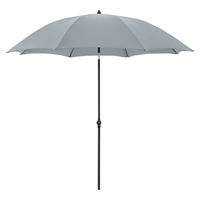 Doppler Balkonschirm rund myZone (Hellgrau, Durchmesser Bespannung: 200 cm) | BAUHAUS