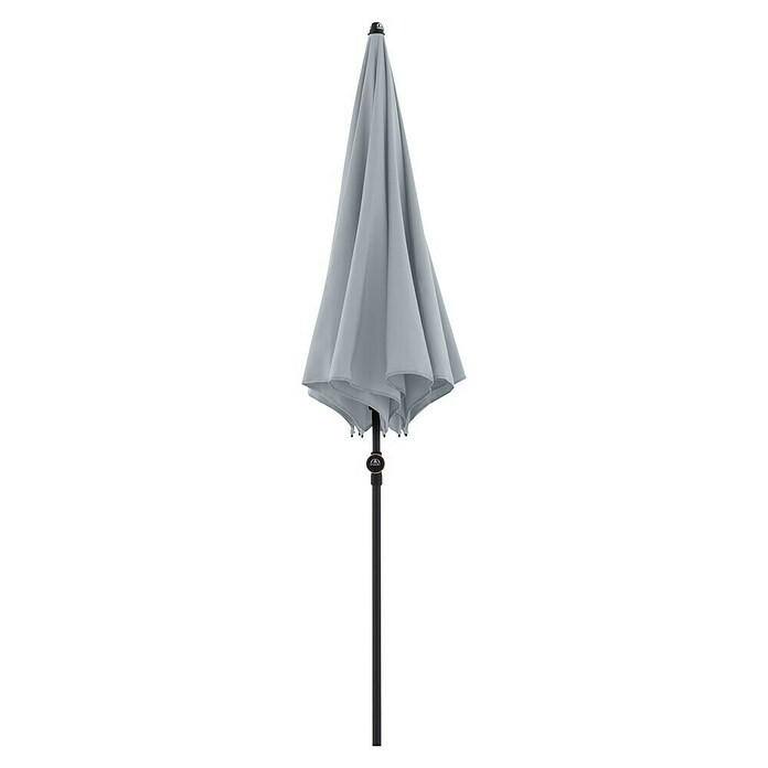 Doppler Balkonschirm rund myZone (Hellgrau, Durchmesser Bespannung: 200 cm) | BAUHAUS