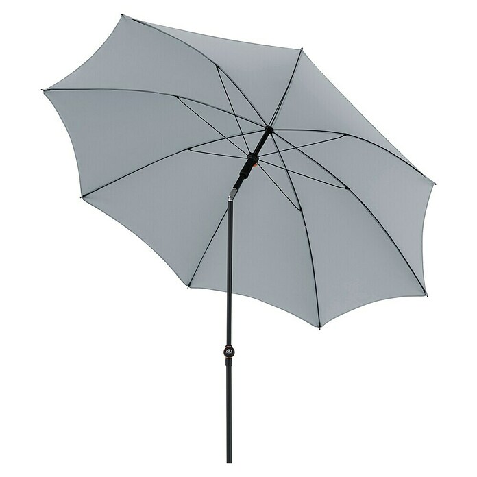 Doppler Balkonschirm rund myZone (Hellgrau, Durchmesser Bespannung: 200 cm) | BAUHAUS