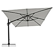 Doppler Ampelschirm Life (Hellgrau, Bespannungsmaß (L x B): 300 x 400 cm) | BAUHAUS