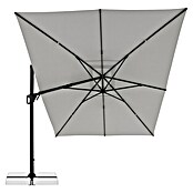 Doppler Ampelschirm Life (Hellgrau, Bespannungsmaß (L x B): 300 x 400 cm) | BAUHAUS