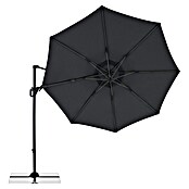 Doppler Ampelschirm rund Life 310 Side (Anthrazit, Durchmesser Bespannung: 310 cm) | BAUHAUS