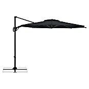 Doppler Ampelschirm rund Life 310 Side (Anthrazit, Durchmesser Bespannung: 310 cm) | BAUHAUS