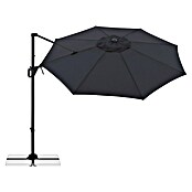 Doppler Ampelschirm rund Life 310 Side (Anthrazit, Durchmesser Bespannung: 310 cm) | BAUHAUS