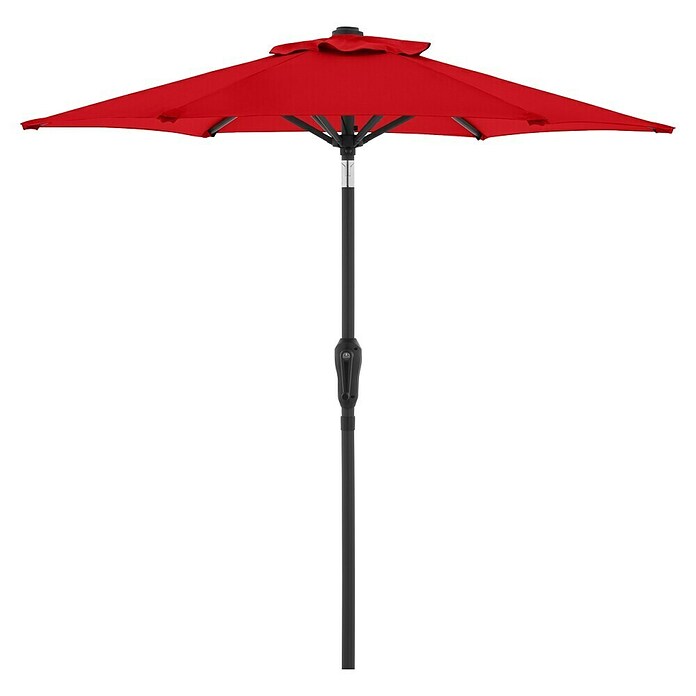 Doppler Balkonschirm rund Life Lift (Chili, Durchmesser Bespannung: 180 cm) | BAUHAUS