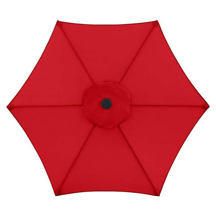 Doppler Balkonschirm rund Life Lift (Chili, Durchmesser Bespannung: 180 cm) | BAUHAUS