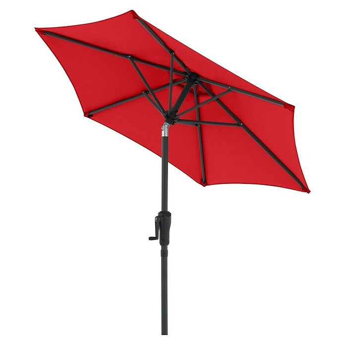Doppler Balkonschirm rund Life Lift (Chili, Durchmesser Bespannung: 180 cm) | BAUHAUS